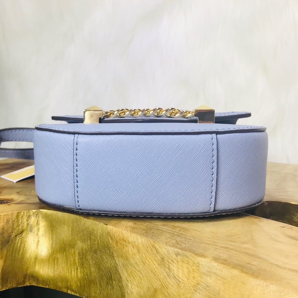 Michael Kors Karla Small Saddle Crossbody Bag - Picture 5 of 8